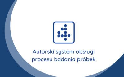 Autorski system obsługi procesu badania próbek: 4LAB WOD-KAN